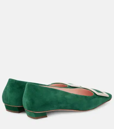 Roger Vivier Belle Vivier 25 suede pumps | Thumbnail 4 Roger Vivier Belle Vivier 25 suede pumps | Thumbnail 4