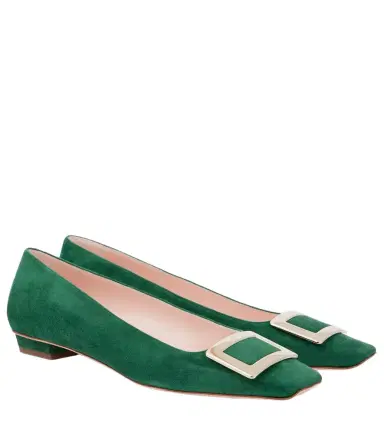 Roger Vivier Belle Vivier 25 suede pumps | Thumbnail 1 Roger Vivier Belle Vivier 25 suede pumps | Thumbnail 1