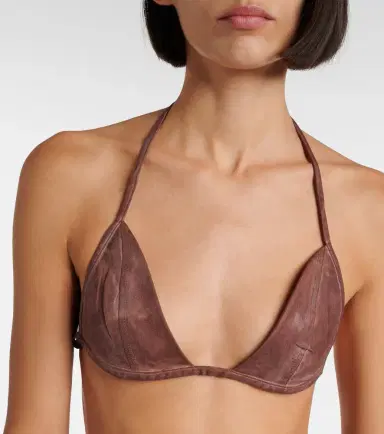 Rick Owens Denim bra top | Thumbnail 4