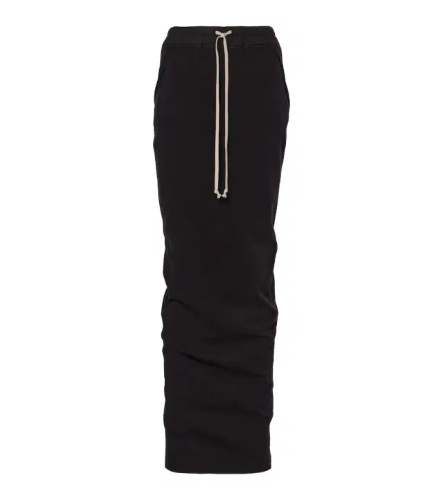 Rick Owens DRKSHDW Pillar denim skirt