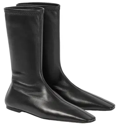 TOTEME Sock leather sock boots | Thumbnail 1