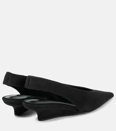 TOTEME Suede wedges | Thumbnail 2