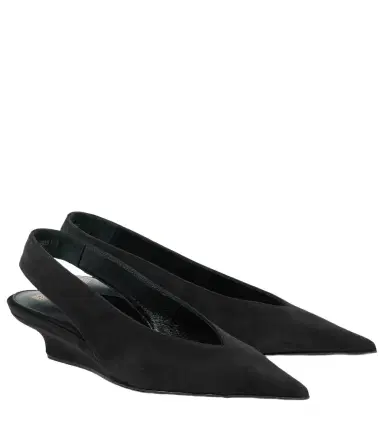 TOTEME Suede wedges | Thumbnail 1