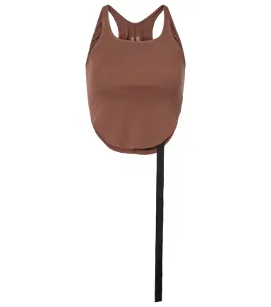 Rick Owens Cropped cotton jersey tank top | Thumbnail 1
