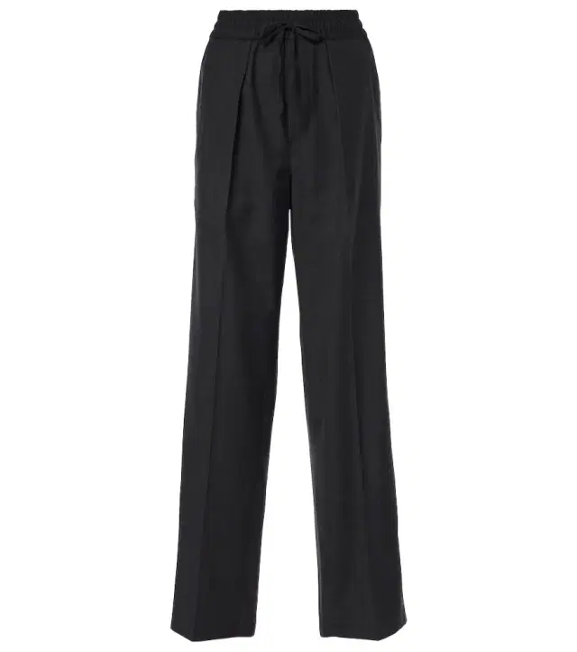 Isabel Marant Liska checked wool-blend straight pants