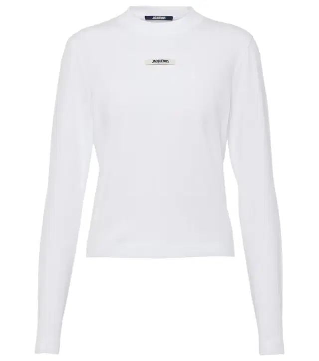 Jacquemus Le T-shirt Gros Grain Manches Longues top