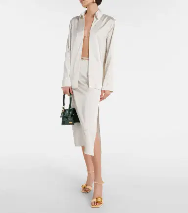 Jacquemus La Jupe Notte midi skirt | Thumbnail 2