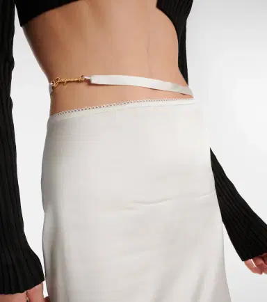 Jacquemus La Jupe Notte midi skirt | Thumbnail 6