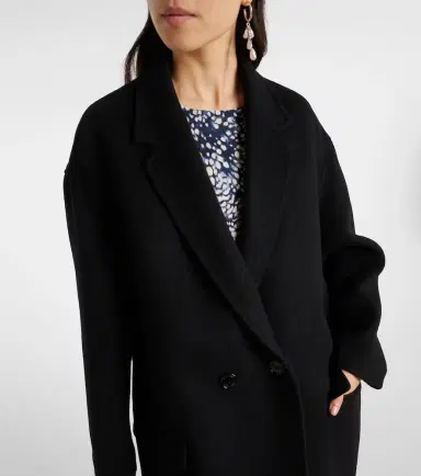 Isabel Marant Efegozi wool, cashmere and silk coat | Thumbnail 3 Isabel Marant Efegozi wool, cashmere and silk coat | Thumbnail 3