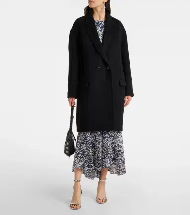 Isabel Marant Efegozi wool, cashmere and silk coat | Thumbnail 4 Isabel Marant Efegozi wool, cashmere and silk coat | Thumbnail 4