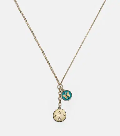 Foundrae Dream & Reverie 18kt gold charm necklace with diamonds | Thumbnail 2 Foundrae Dream & Reverie 18kt gold charm necklace with diamonds | Thumbnail 2
