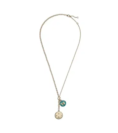 Foundrae Dream & Reverie 18kt gold charm necklace with diamonds | Thumbnail 1 Foundrae Dream & Reverie 18kt gold charm necklace with diamonds | Thumbnail 1