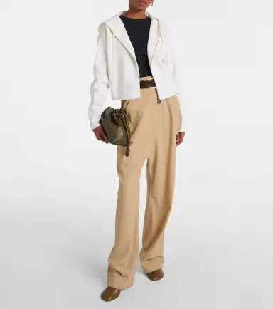 Loewe Anagram wool-blend zip-up hoodie | Thumbnail 4 Loewe Anagram wool-blend zip-up hoodie | Thumbnail 4