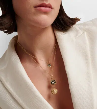 Foundrae Strength Resilience 18kt gold chain necklace with diamonds | Thumbnail 4 Foundrae Strength Resilience 18kt gold chain necklace with diamonds | Thumbnail 4