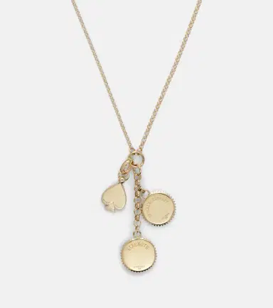 Foundrae 18kt gold pendant necklace with diamonds | Thumbnail 2