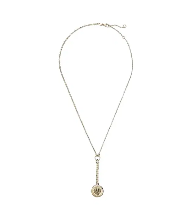 Strength 18kt gold chain necklace with diamond