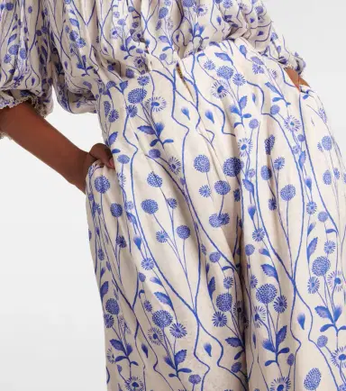 Agua by Agua Bendita Pinon printed palazzo pants | Thumbnail 3