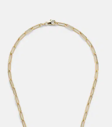 FoundRae Karma Clip 18kt gold chain necklace with diamonds | Thumbnail 3