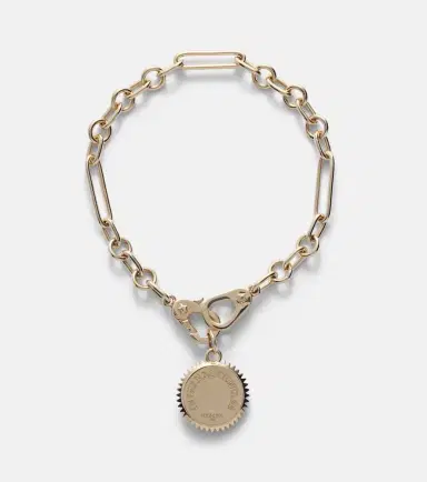 Foundrae Internal Compass 18kt gold bracelet with diamonds | Thumbnail 2