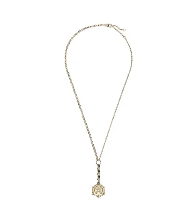 FoundRae Amate True Love 18kt gold chain necklace with diamonds