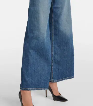 Nili Lotan Megan mid-rise wide-leg jeans | Thumbnail 6