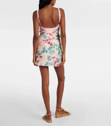 Agua by Agua Bendita Agustina Prado linen beach cover-up | Thumbnail 2