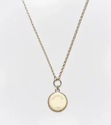 Foundrae Protection 18kt gold chain necklace with diamonds | Thumbnail 5
