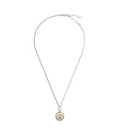 Foundrae Protection 18kt gold chain necklace with diamonds | Thumbnail 1