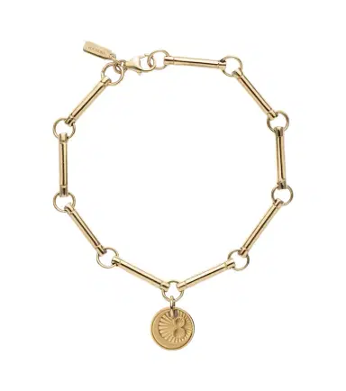 Foundrae Karma 18kt yellow gold chain bracelet | Thumbnail 1