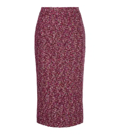 Alessandra Rich Sequined tweed midi skirt | Thumbnail 1