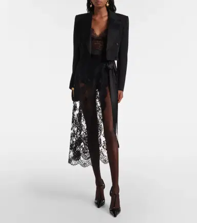 Dolce & Gabbana Paneled high-rise shorts | Thumbnail 2