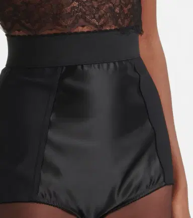 Dolce & Gabbana Paneled high-rise shorts | Thumbnail 4