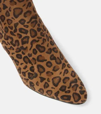 Manolo Blahnik Myconia 50 leopard-print suede ankle boots | Thumbnail 3 Manolo Blahnik Myconia 50 leopard-print suede ankle boots | Thumbnail 3
