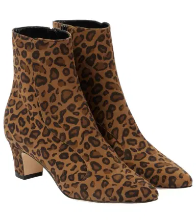 Manolo Blahnik Myconia 50 leopard-print suede ankle boots | Thumbnail 1 Manolo Blahnik Myconia 50 leopard-print suede ankle boots | Thumbnail 1