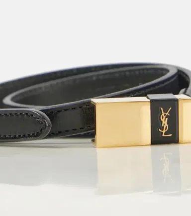 Saint Laurent Leather belt | Thumbnail 2