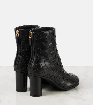 Bottega Veneta Intrecciato leather ankle boots | Thumbnail 2