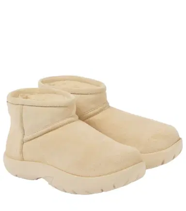 Bottega Veneta Snap Mini shearling-lined suede ankle boots | Thumbnail 1 Bottega Veneta Snap Mini shearling-lined suede ankle boots | Thumbnail 1