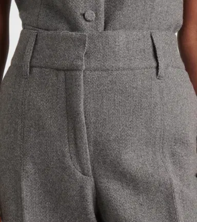 Gabriela Hearst Rhein high-rise wool and cashmere flared pants | Thumbnail 3