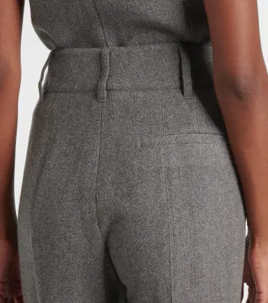 Gabriela Hearst Rhein high-rise wool and cashmere flared pants | Thumbnail 7