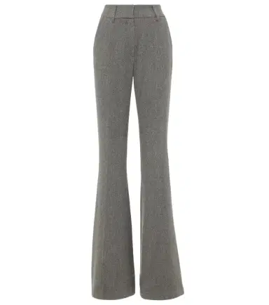Gabriela Hearst Rhein high-rise wool and cashmere flared pants | Thumbnail 1