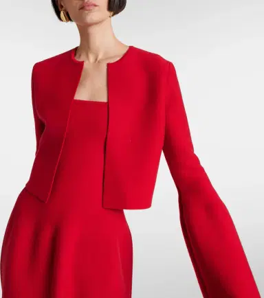 Gabriela Hearst Katlin cropped wool jacket | Thumbnail 3