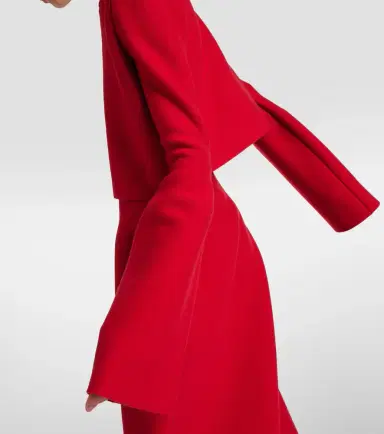 Gabriela Hearst Katlin cropped wool jacket | Thumbnail 4