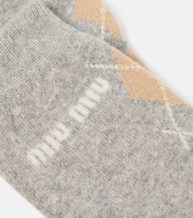 Miu Miu Wool and cashmere-blend socks | Thumbnail 2