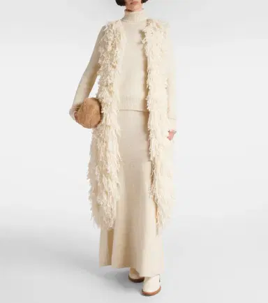 Gabriela Hearst Sigmud wool, cashmere, and silk vest | Thumbnail 7