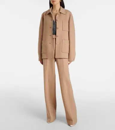Gabriela Hearst Norman cashmere straight pants | Thumbnail 4