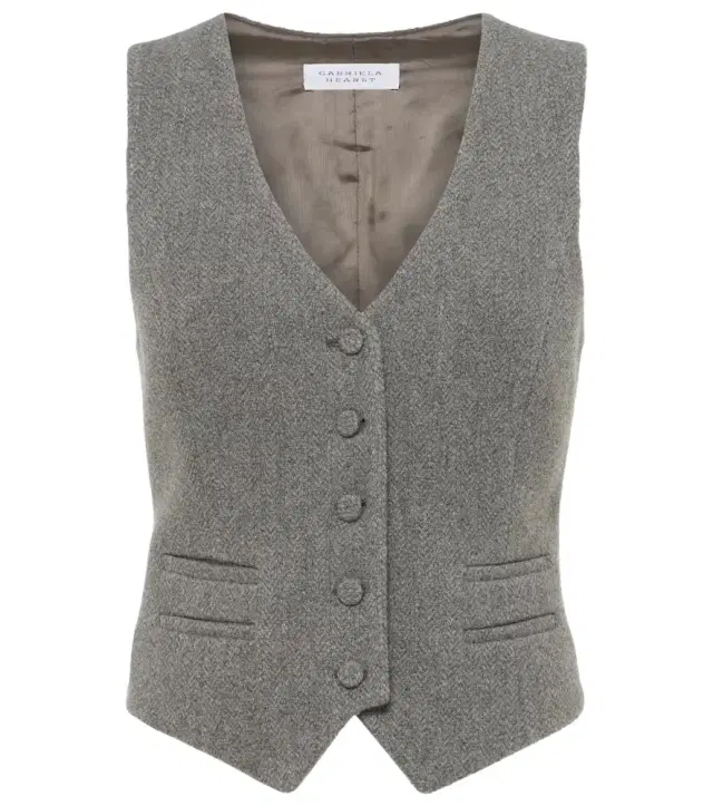 Gabriela Hearst Coleridge wool and cashmere vest