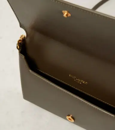 Saint Laurent Cassandre leather phone pouch | Thumbnail 3 Saint Laurent Cassandre leather phone pouch | Thumbnail 3
