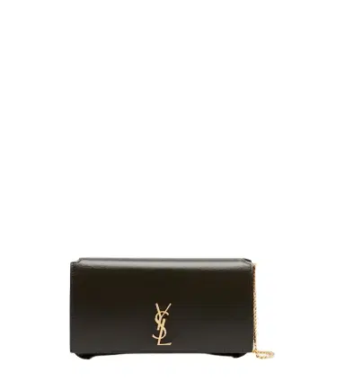 Saint Laurent Cassandre leather phone pouch | Thumbnail 1 Saint Laurent Cassandre leather phone pouch | Thumbnail 1