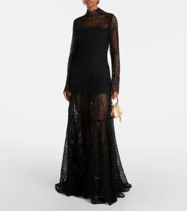 David Koma Macramé gown | Thumbnail 5 David Koma Macramé gown | Thumbnail 5