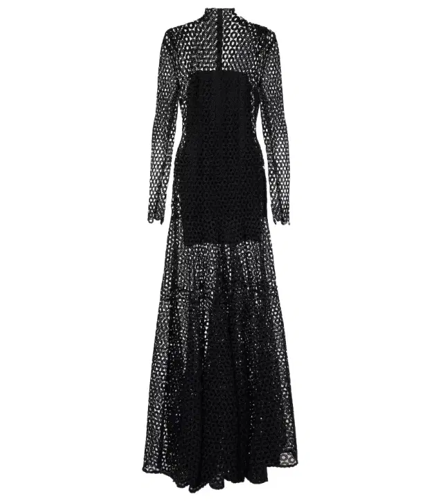 David Koma Macramé gown